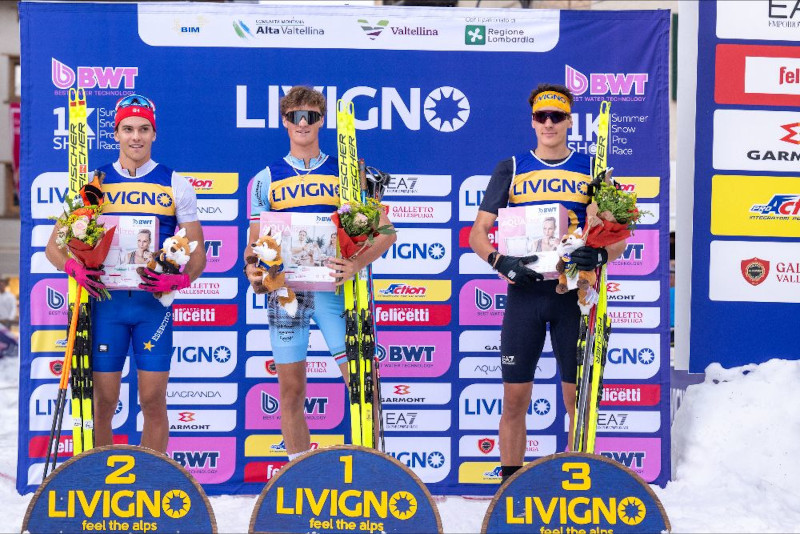 Podio maschile BWT 1K Shot Livigno