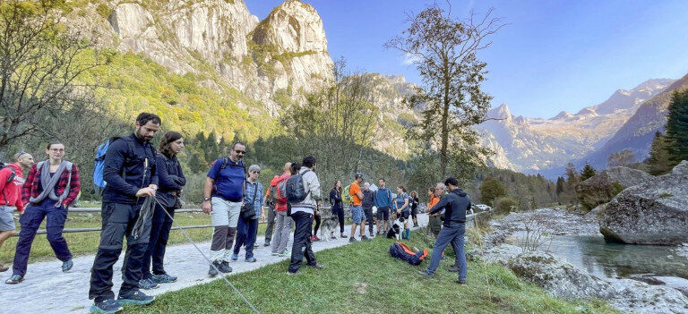 Piantumazione alberi adottati Val di Mello