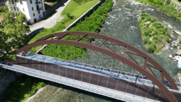 Ponte Gombaro Sondrio progetto manutenzione