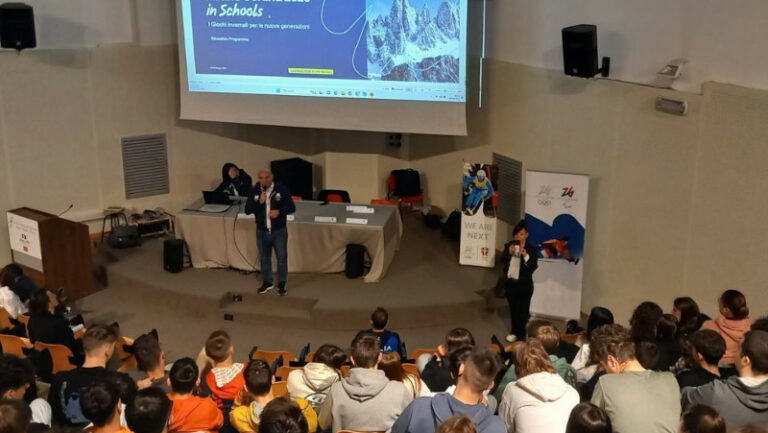Olimpiadi Milano Cortina 2026 scuole provincia Sondrio
