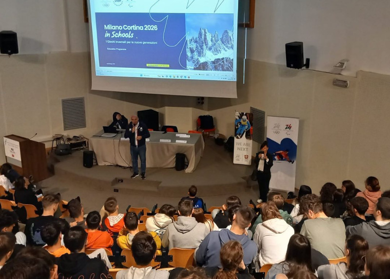 Olimpiadi Milano Cortina 2026 scuole provincia Sondrio