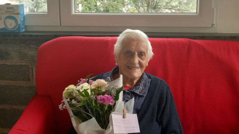 Sondalo compleanno signora Lina 102 anni