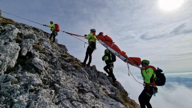 Esercitazione Piani di Bobbio Soccorso Alpino