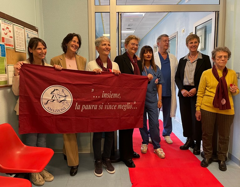 Ospedale Sondrio oncologia inaugurazione impianto condizionamento