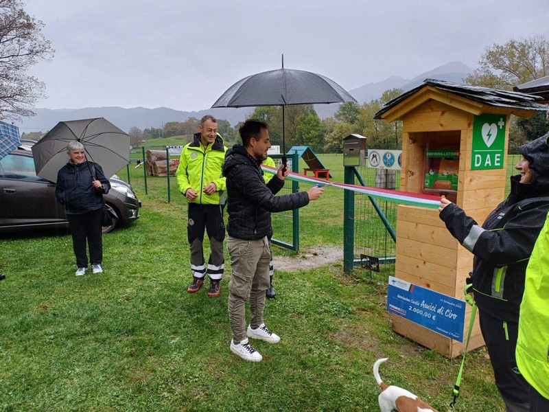 Inaugurazione defibrillatore Teglio
