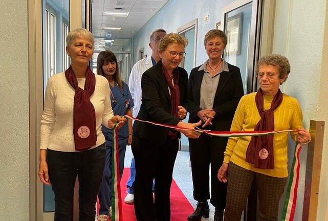 Ospedale Sondrio oncologia inaugurazione impianto condizionamento