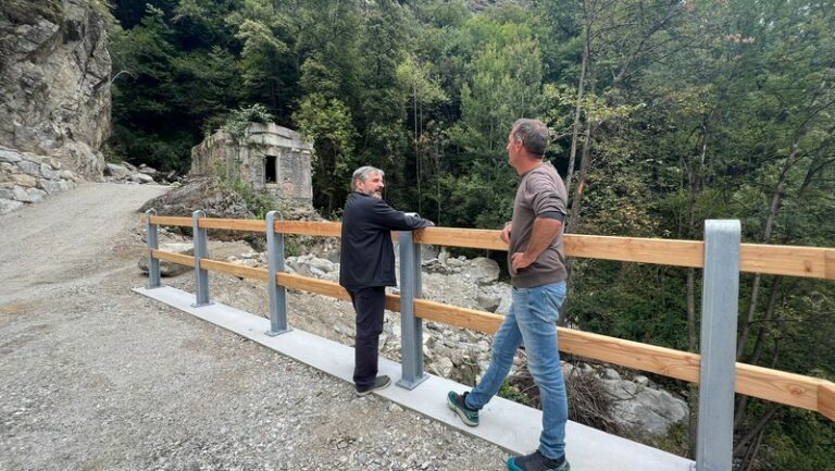 Torrente Lovero messa in sicurezza Villa di Chiavenna