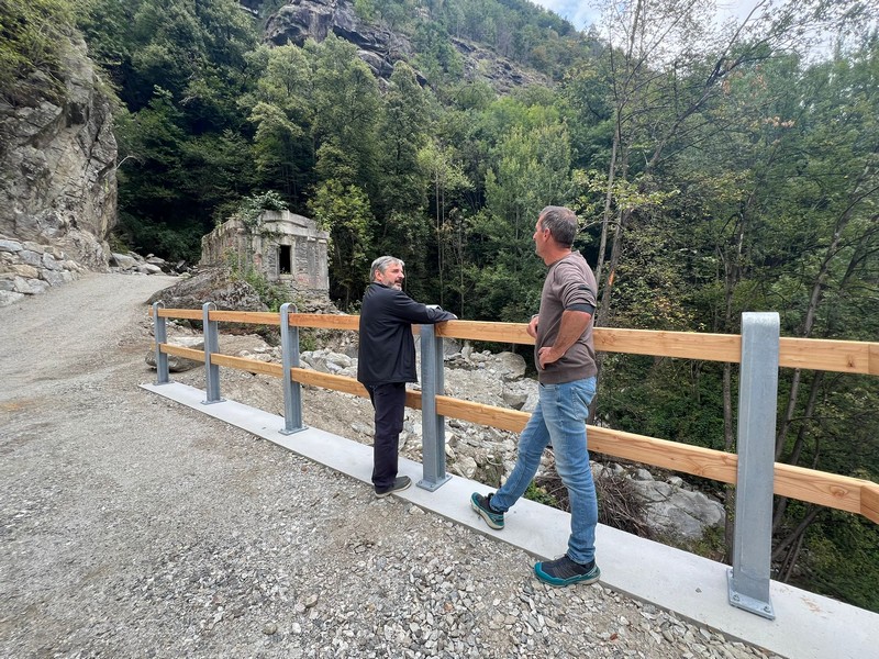 Torrente Lovero messa in sicurezza Villa di Chiavenna