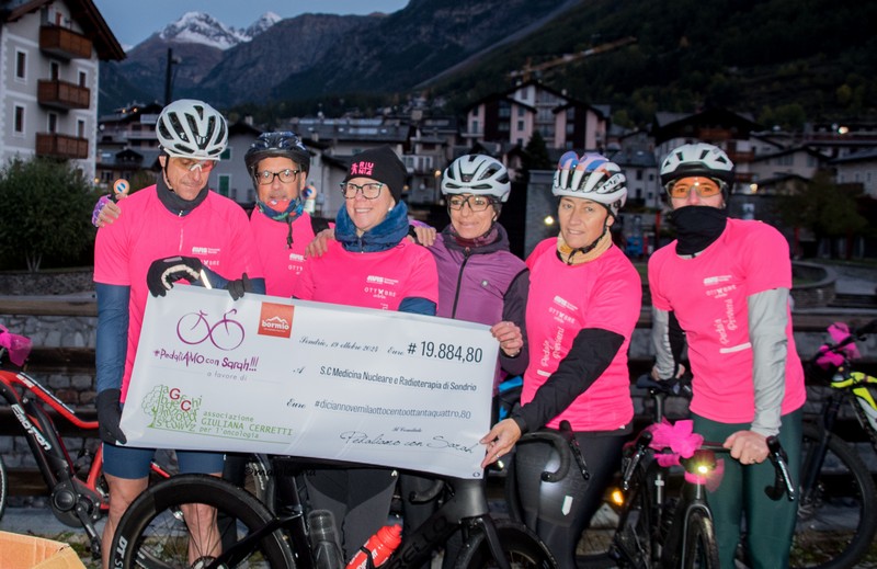 Pedalata in Rosa Bormio-Sondrio