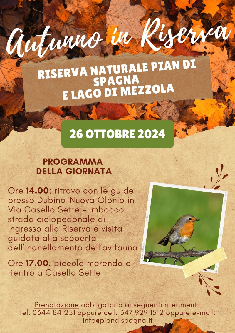 Autunno in Riserva Pian di Spagna