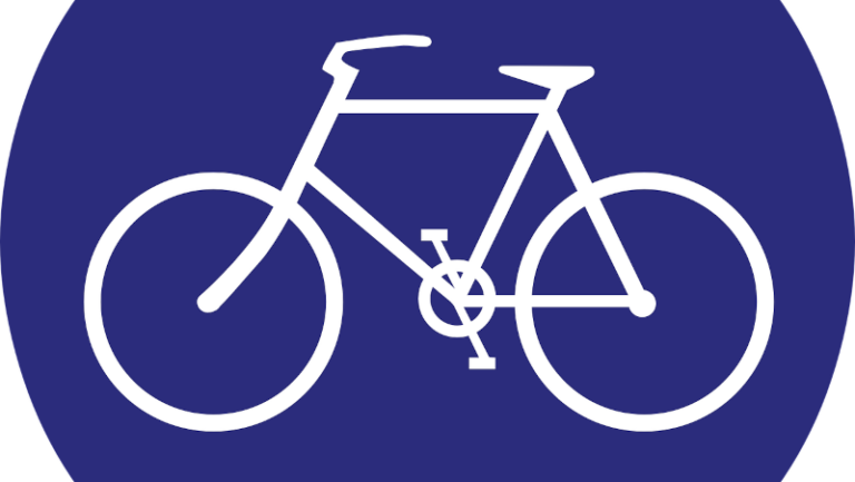 cartello transito bici