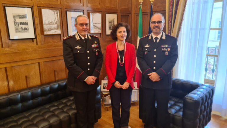 Incontro Prefetto Comandante Legione Carabinieri Lombardia