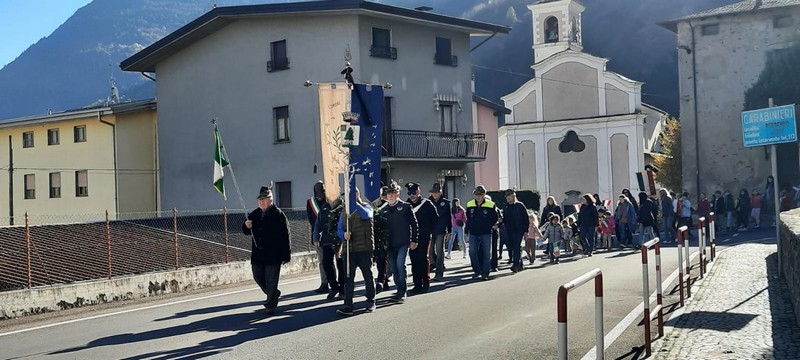 Colorina commemorazione 4 novembre