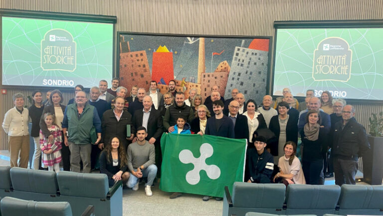 Attività storiche Sondrio riconoscimento Regione Lombardia