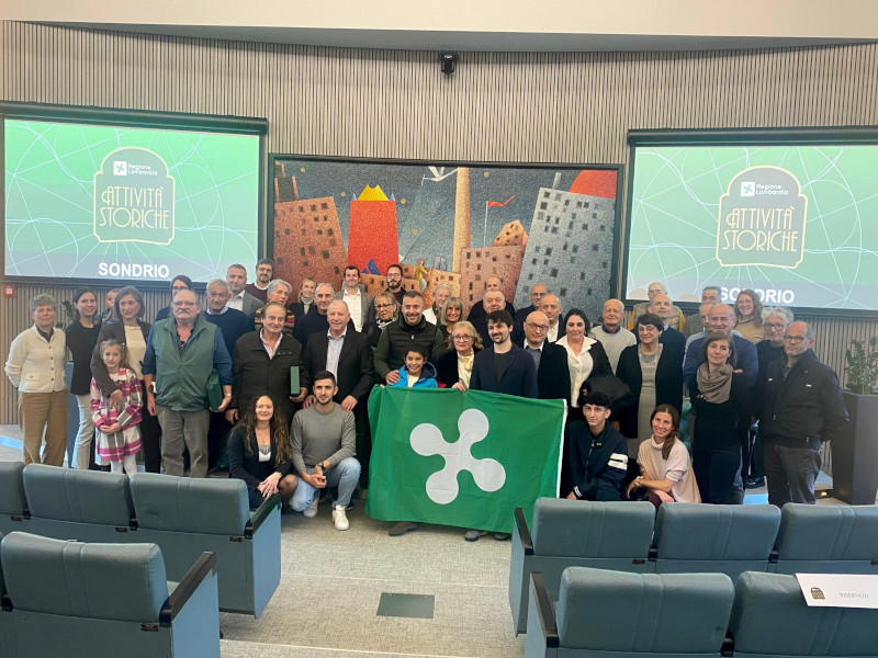 Attività storiche Sondrio riconoscimento Regione Lombardia