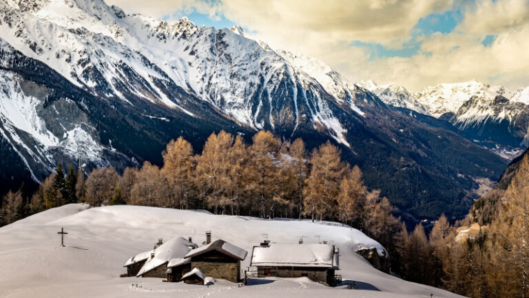Montagne valtellinesi inverno