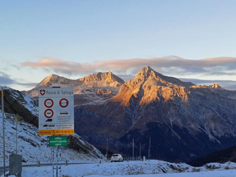 Passo Spluga inverno