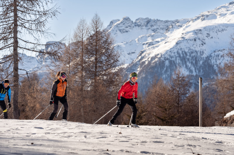 Sci di fondo Alpe Motta Campodolcino