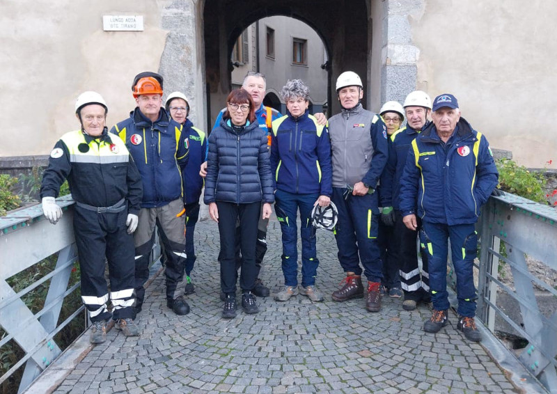 Tirano Pulizia Adda Protezione Civile