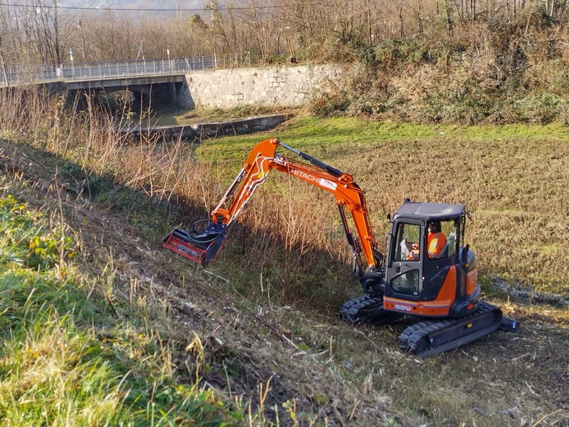 Operazione Fiumi Sicuri San Cassiano Valchiavenna