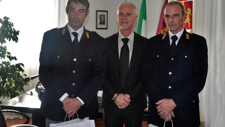 Questura Sondrio Messa Natale auguri