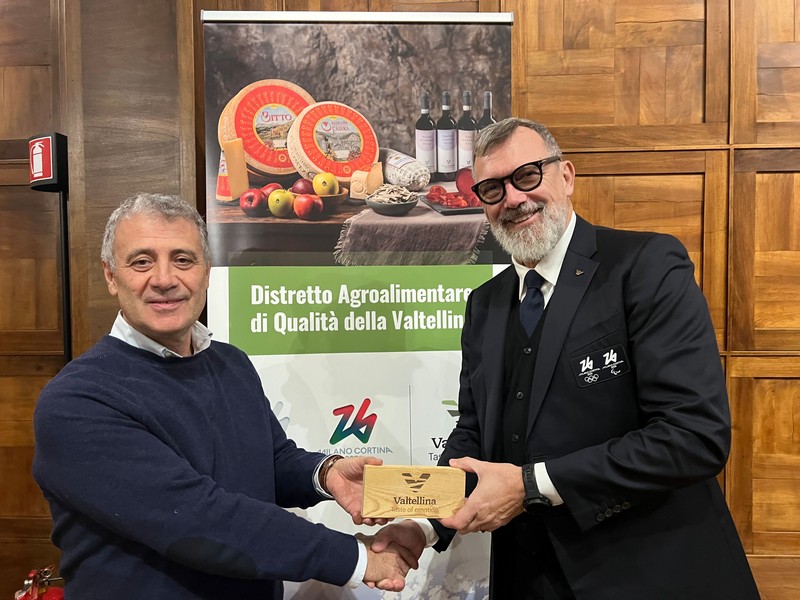 Valtellina Taste of Emotion sponsor Olimpiadi Milano-Cortina 2026