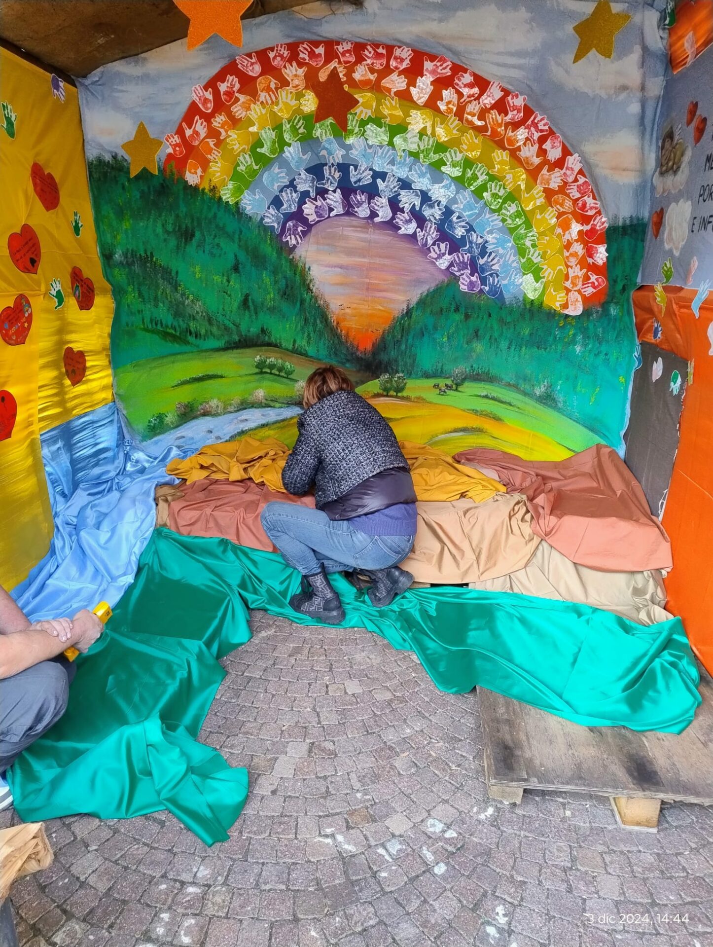 Presepe Villa di Tirano scuola infanzia "il girotondo"