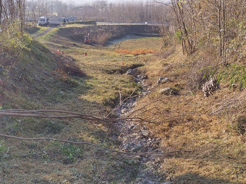 Operazione Fiumi Sicuri San Cassiano Valchiavenna