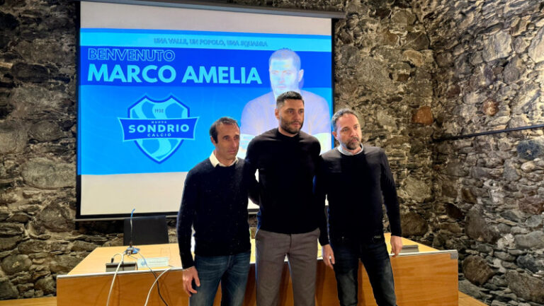 Marco Amelia nuovo allenatore Nuova Sondrio Calcio