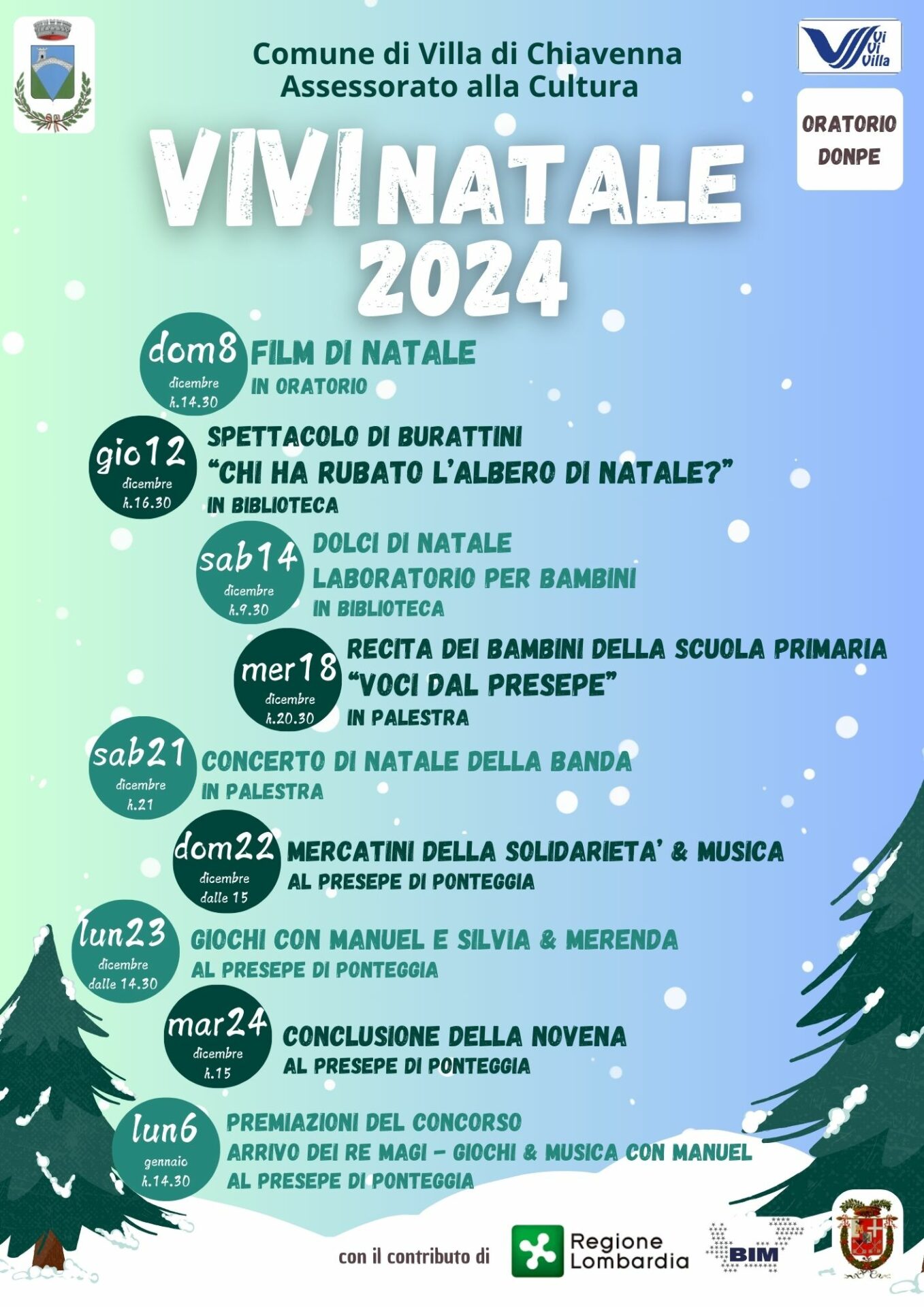 Natale Villa di Chiavenna 