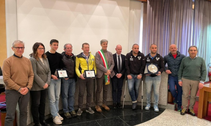 Premiazione Lo sportivo sondriese
