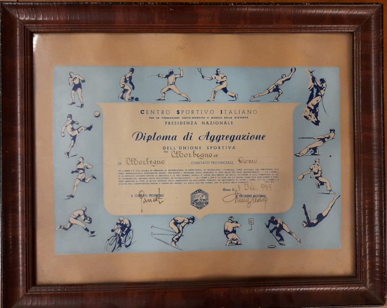 CSI Morbegno certificato di nascita