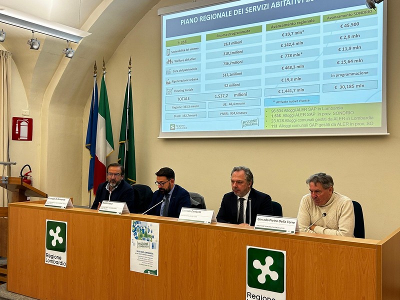 Politiche casa assessore regionale Franco