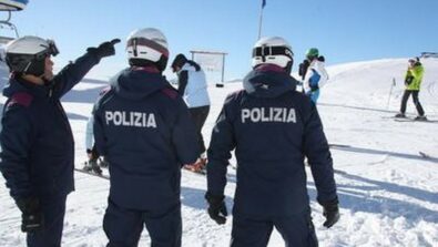 Soccorso piste sci Polizia di Stato