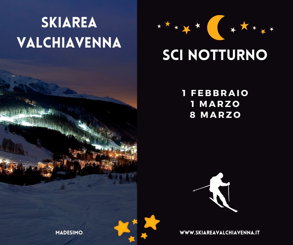 Valchiavenna sci notturno