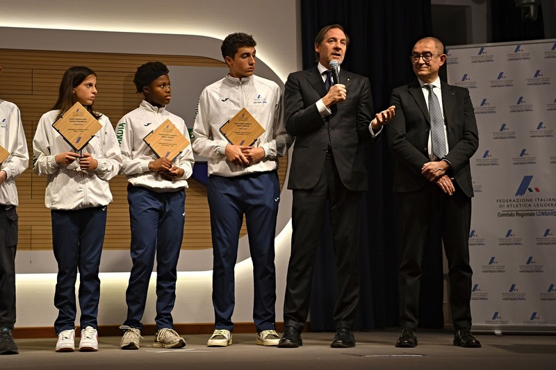 Festa dell'Atletica Lombarda atleti provincia Sondrio