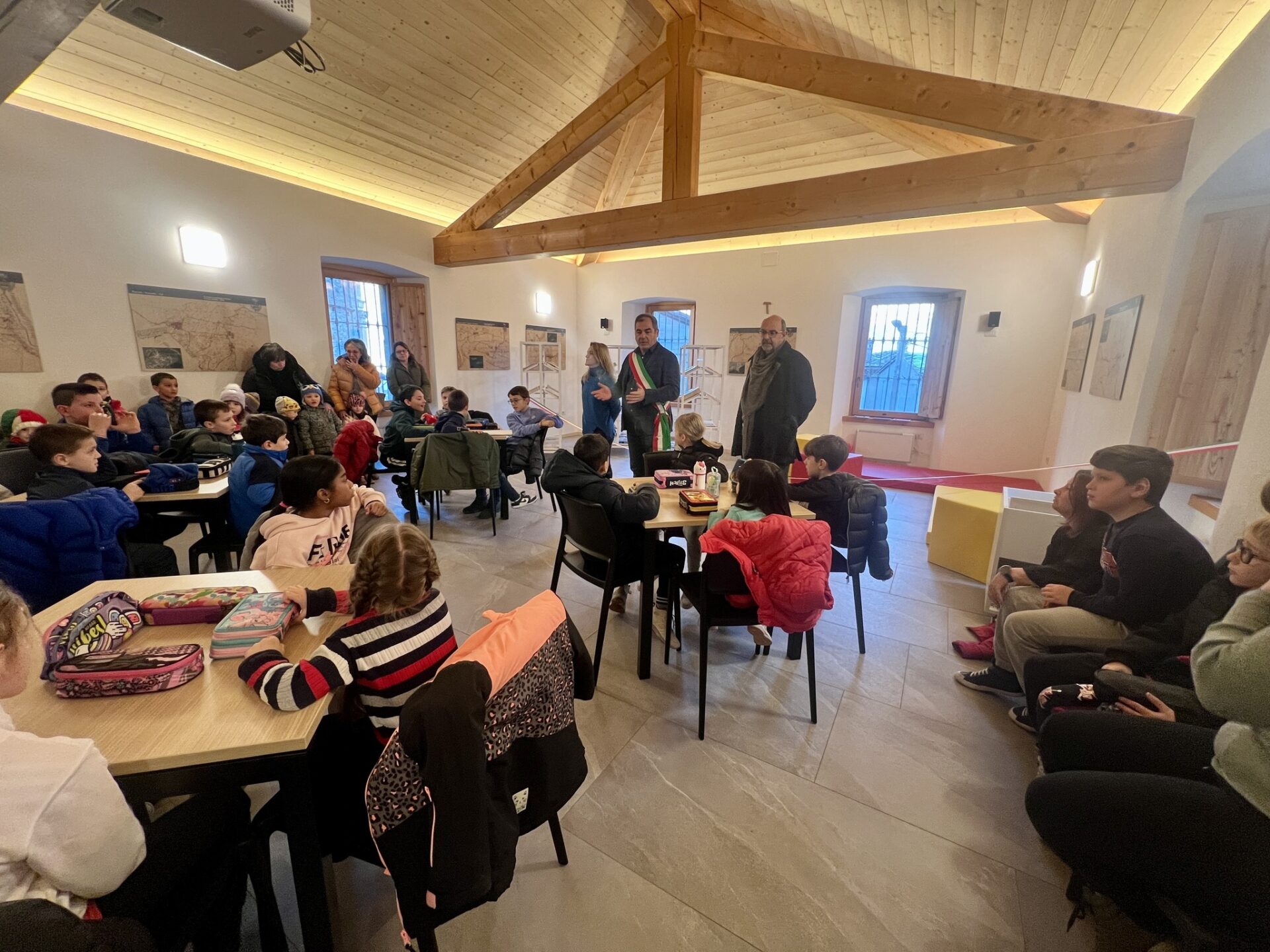 Forcola inaugurazione nuova biblioteca comunale
