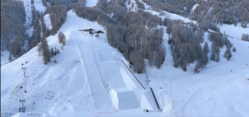 Livigno Aerials & Moguls test Coppa del Mondo