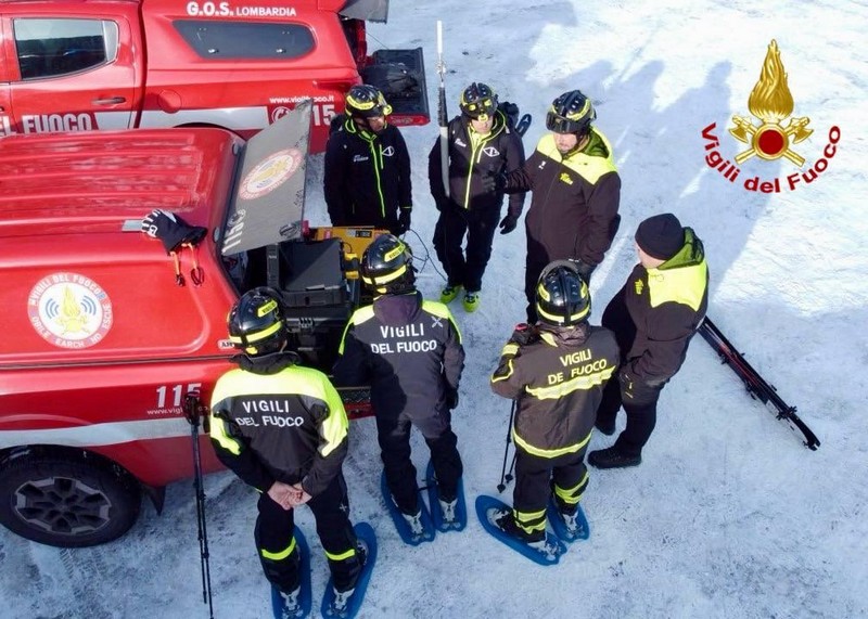 Vigili del Fuoco esercitazione IMSI Catcher Livigno
