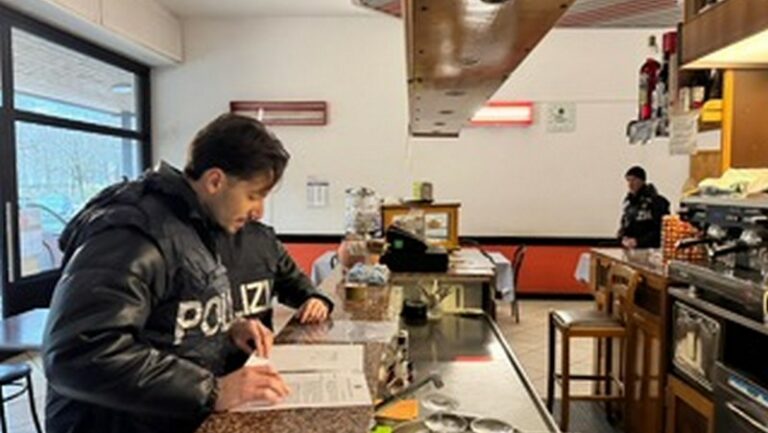 Polizia di Stato Sondrio chiusura bar