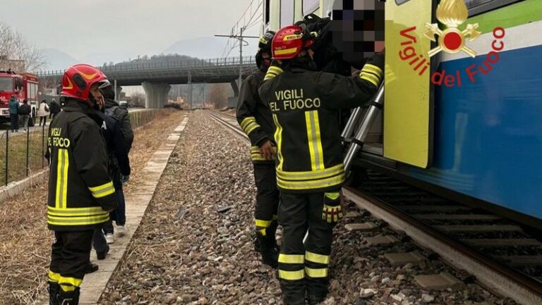 Investimento treno Piantedo Vigili del Fuoco