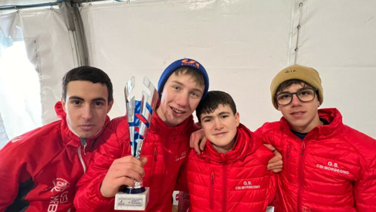 GS CSI Morbegno campionato regionale società corsa campestre cadetti