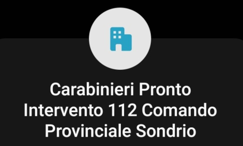 Numero truffe Carabinieri Sondrio