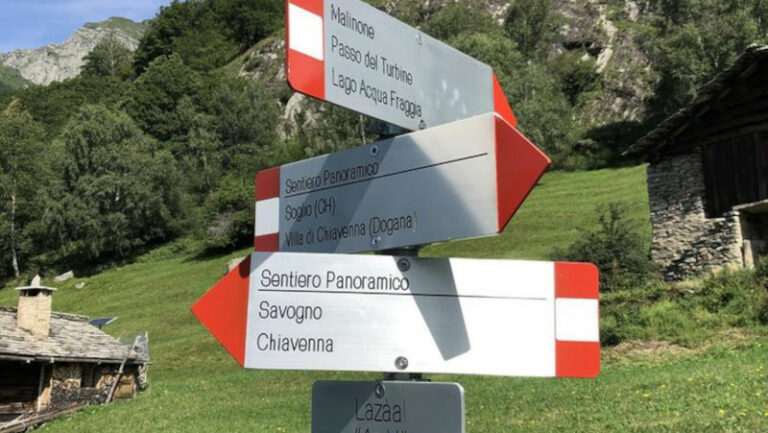 Sentiero panoramico Savogno-Soglio