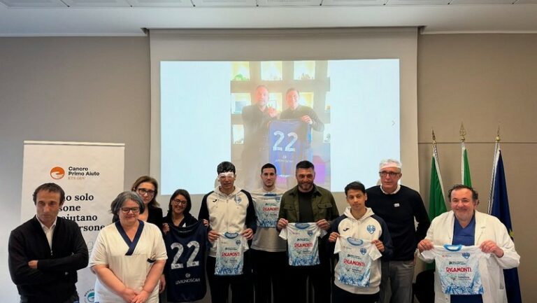 Nuova Sondrio Calcio ASST Valtellina e Alto Lario macchinario diagnosi tumore al seno