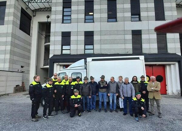 Protezione Civile Valchiavenna nuovo mezzo