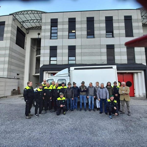 Protezione Civile Valchiavenna nuovo mezzo