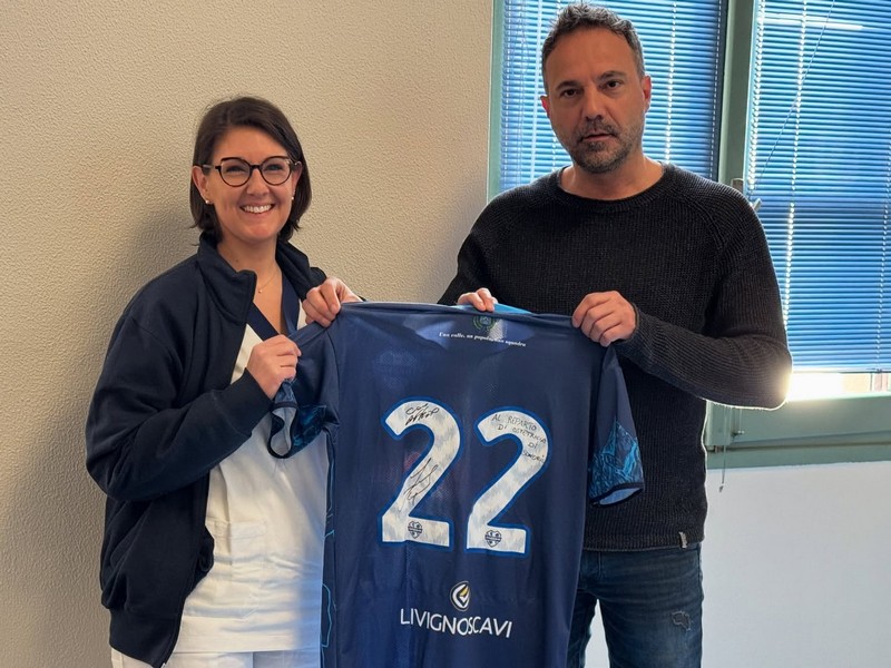 Nuova Sondrio Calcio ASST Valtellina e Alto Lario macchinario diagnosi tumore al seno