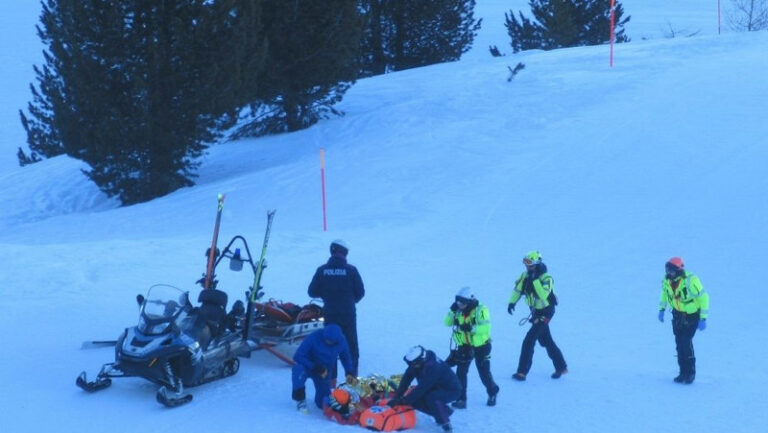 Bormio piste da sci Polizia di Stato
