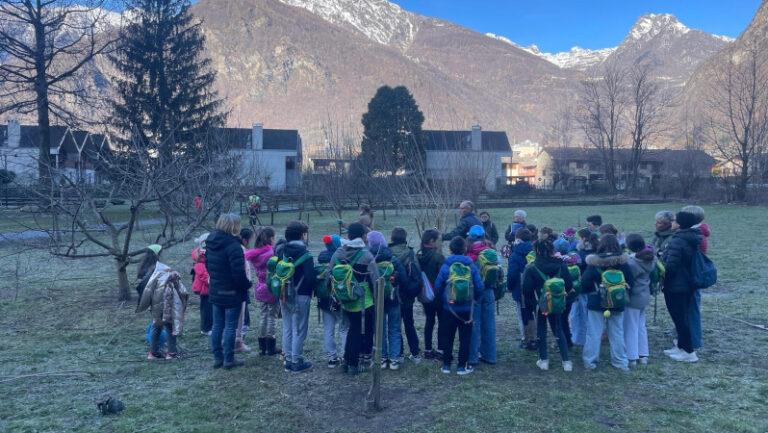 Dimostrazione potatura Prata Camportaccio Fondazione Fojanini